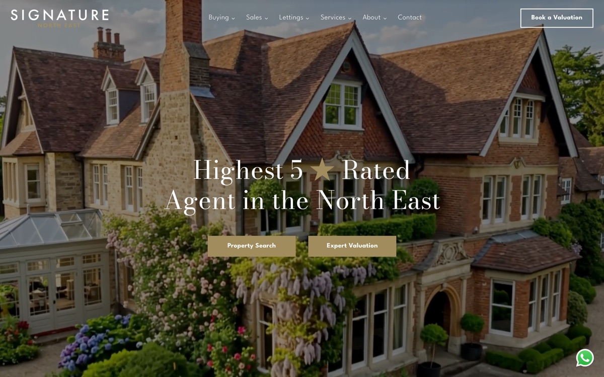 We Are Signature website